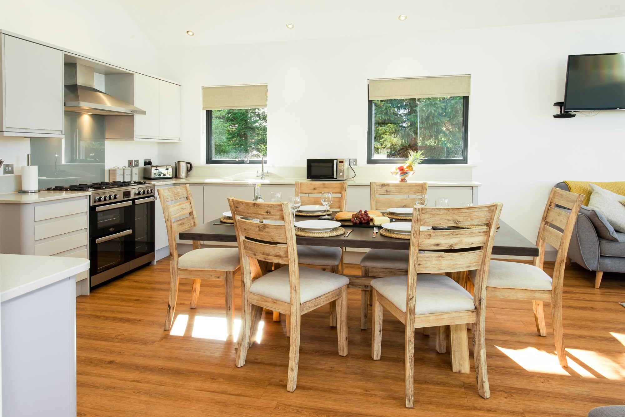 Melbury Lodge Kitchen dining area 